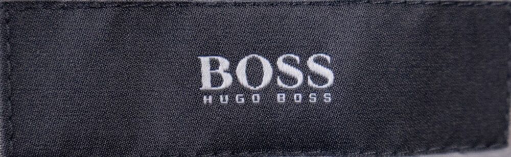 Hugo Boss 2-Pcs Gray Suit Super 100 Wool Jacket Blazer Sz 46L Pants 42X33 - Picture 10 of 16